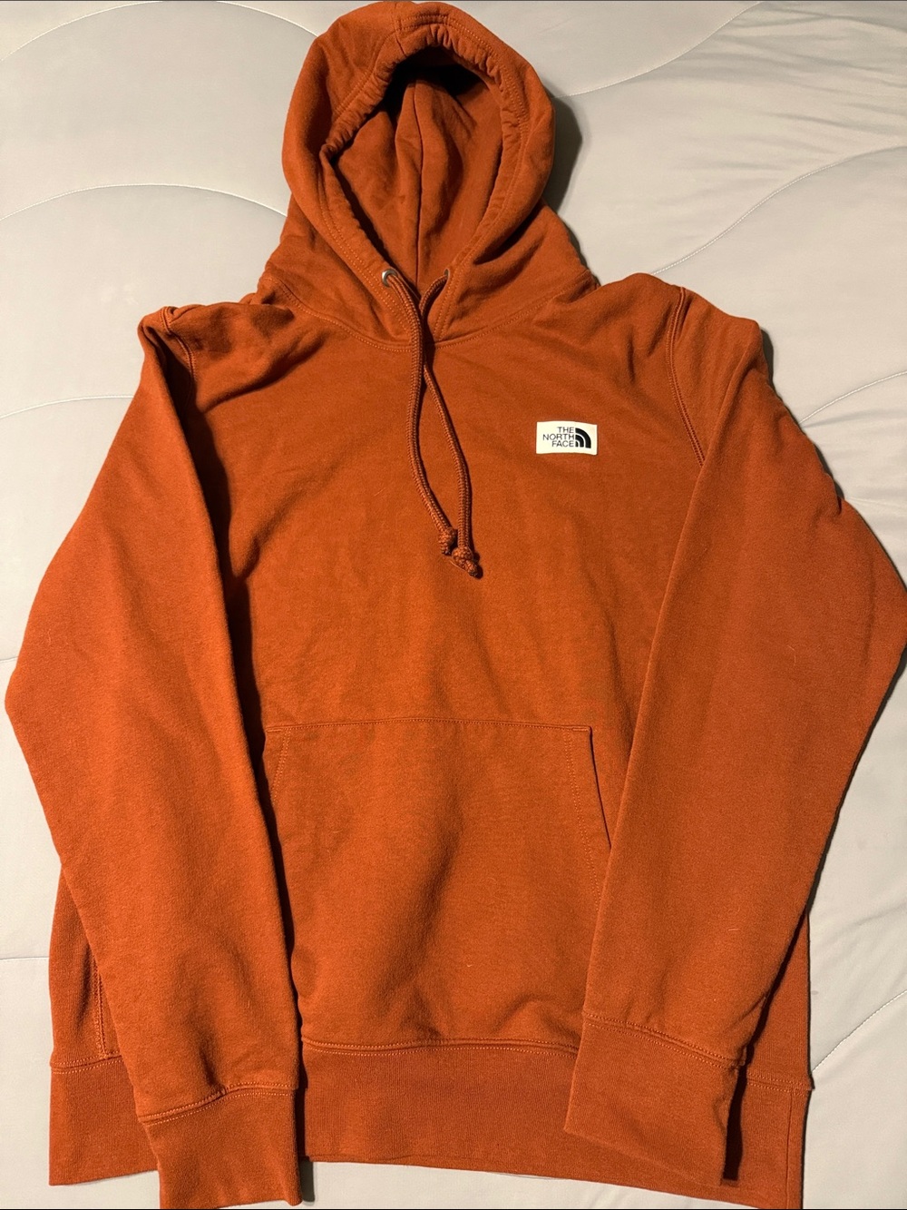 The North Face Men's Rust Orange Pullover Hoodie